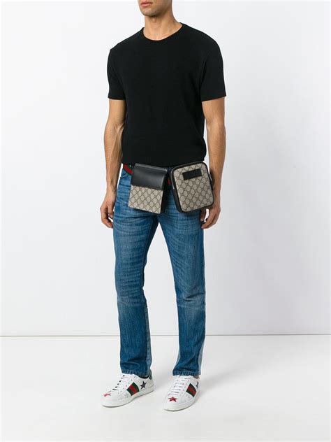 gucci bum bag mens|gucci belt bag men's sale.